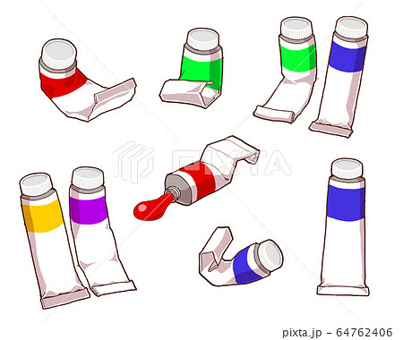 Paint Tube Stock Illustration