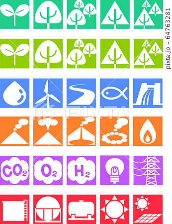 アイコン　環境 64763281