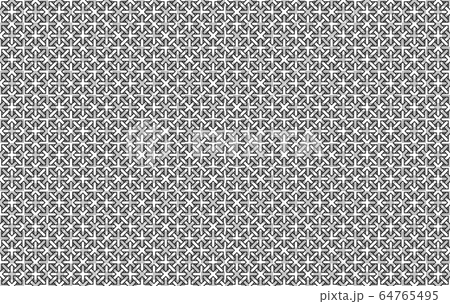 Seamless pattern of traditional Japanese triple lattice. Vector illustration. Seamless pattern of traditional Japanese triple lattice. Vector illustration. 64765495