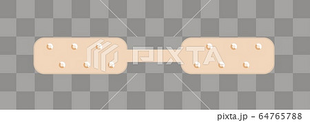 Beige adhesive bandage bandaid long shape Beige adhesive bandage bandaid long shape 64765788