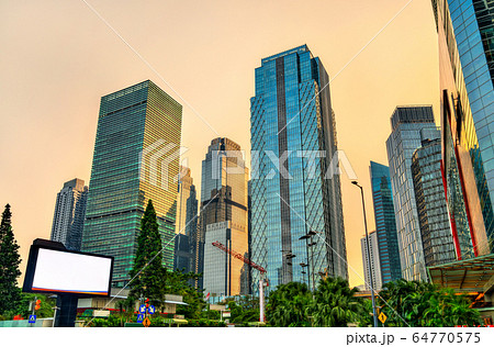 Jakarta Central Business District in Indonesia 64770575