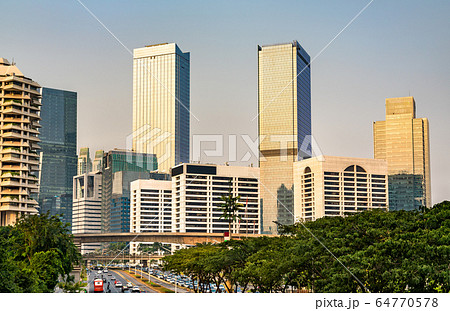 Jakarta Central Business District in Indonesia 64770578