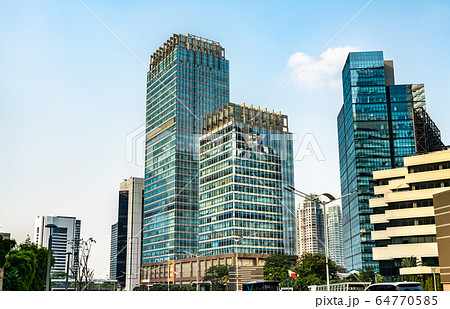 Jakarta Central Business District in Indonesia 64770585