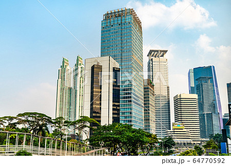 Jakarta Central Business District in Indonesia 64770592