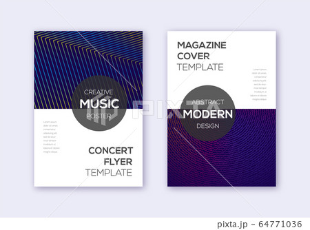 Modern cover design template set. Rainbow abstract Modern cover design template set. Rainbow abstract 64771036