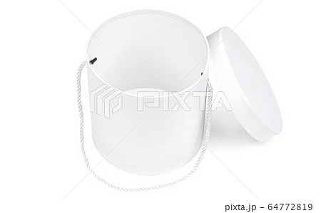 White cardboard gift box 64772819