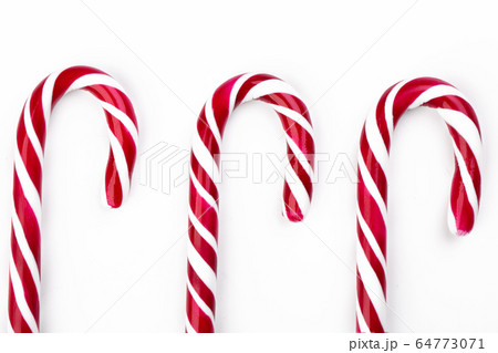 Striped Red Christmas Candy Canes Striped Red Christmas Candy Canes 64773071