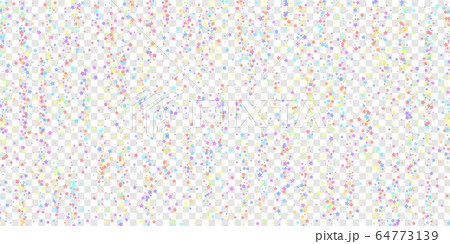 Festive confetti. Celebration stars. Colorful star Festive confetti. Celebration stars. Colorful star 64773139