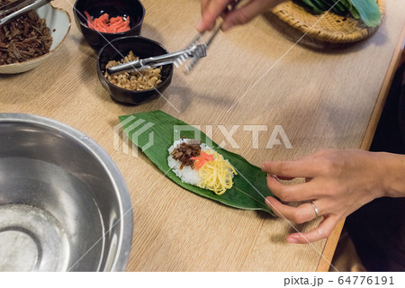 Preparation of Sasazushi Preparation of Sasazushi 64776191
