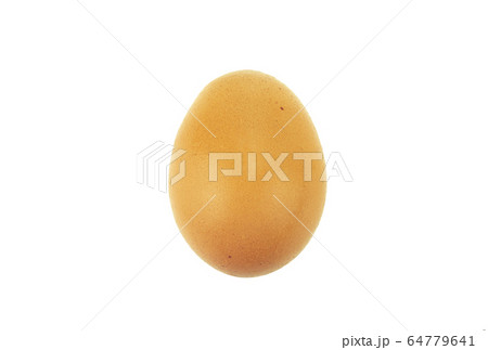 chicken Brown egg isolated on white background chicken Brown egg isolated on white background 64779641
