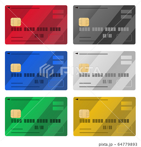 クレジットカードセット 64779893