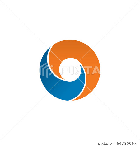 Circl logo design vector templateのイラスト素材 [64780067] - PIXTA