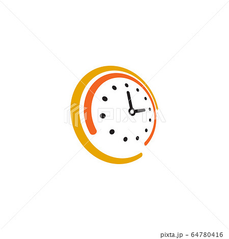 Clock icon logo design vector template Clock icon logo design vector template 64780416