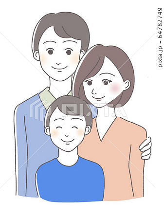 家族 仲良し 家族 仲良し 64782749