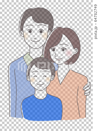 家族 仲良し 家族 仲良し 64782749