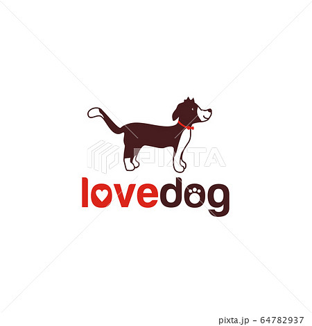 Dog icon logo design vector illustration template 64782937