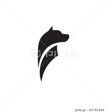 Dog icon logo design vector illustration template Dog icon logo design vector illustration template 64782964