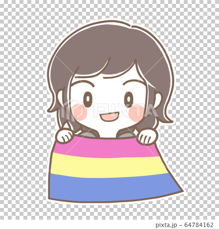 パンセクシャルのフラッグ 64784162