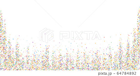 Festive confetti. Celebration stars. Colorful conf 64784892