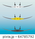 blendedwing Passenger Airplane Vector 64785792