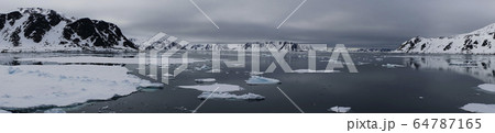 北極海の氷 北極海の氷 64787165