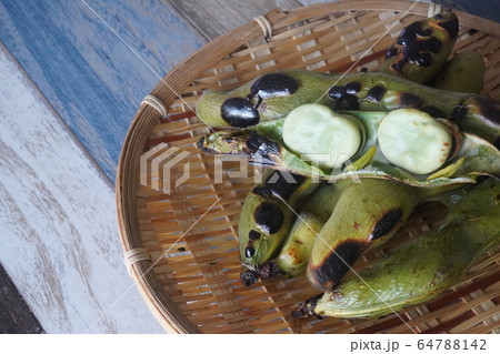 「焼きそら豆」 「焼きそら豆」 64788142