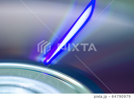 color surface of a compact disc macro close up 64790979