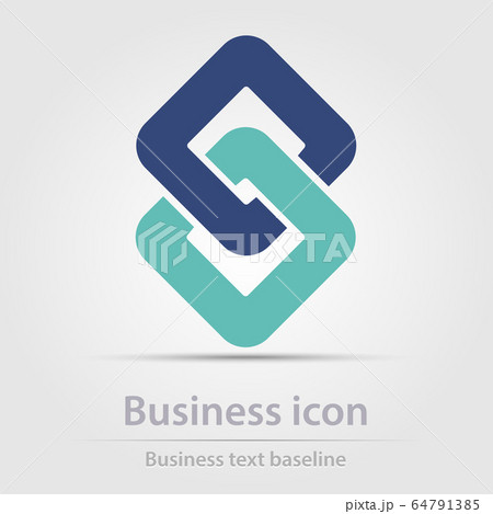 Originally created color business icon 64791385