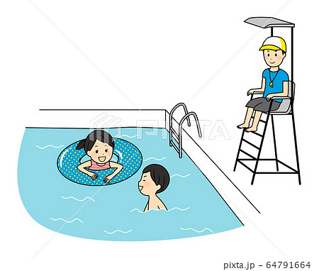 Pool Pools Swim Stock Illustration