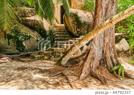 Beautiful Anse Soleil beach at Seychelles Beautiful Anse Soleil beach at Seychelles 64792357