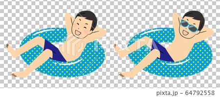 inflatable, swimming ring, sea bathing 64792558