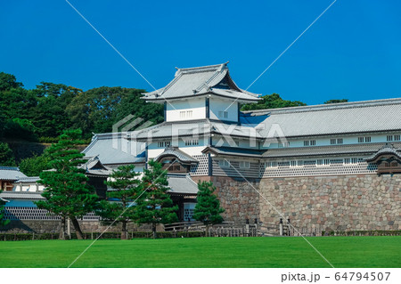 金沢城三の丸跡(橋爪櫓 多聞櫓 五十間長屋) 金沢城三の丸跡(橋爪櫓 多聞櫓 五十間長屋) 64794507