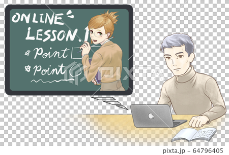 Webinars, Lecturers Women, Students Businessmen 64796405