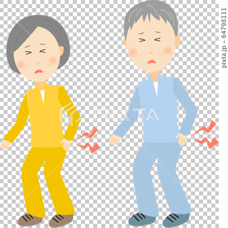 Back pain senior Back pain senior 64798111