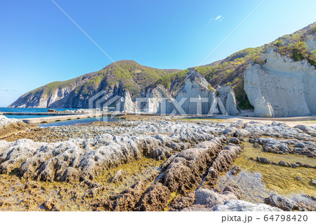 青森県 下北半島国定公園 仏ケ浦 青森県 下北半島国定公園 仏ケ浦 64798420