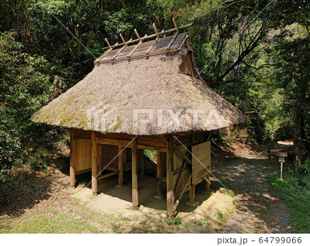 神護寺仁王門(石城神社随神門)斜め 64799066