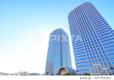 都市風景　海浜幕張ワールドビジネスガーデン 64799361