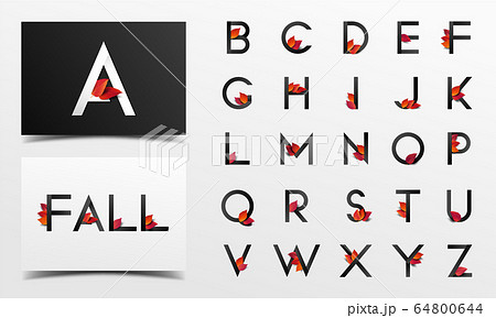 Alphabet letter collection  64800644