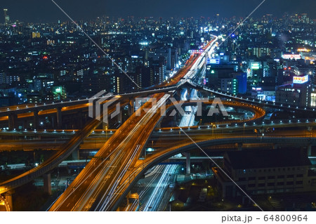 都会の夜景 都会の夜景 64800964