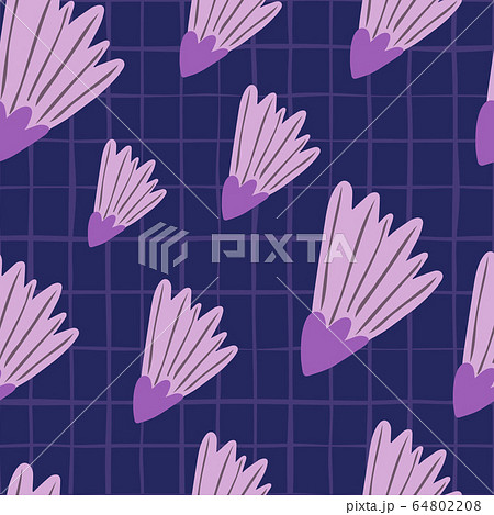 Creative shuttlecock seamless pattern. Design for Creative shuttlecock seamless pattern. Design for 64802208