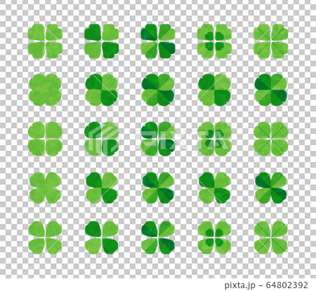 Four leaf clover watercolor style icon illustration Four leaf clover watercolor style icon illustration 64802392