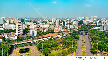 Gambir railway station in Jakarta, Indonesia Gambir railway station in Jakarta, Indonesia 64803691