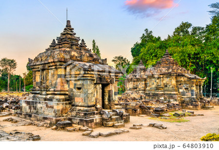 Candi Plaosan Kidul, a Buddhist temple at Prambanan in Indonesia Candi Plaosan Kidul, a Buddhist temple at Prambanan in Indonesia 64803910