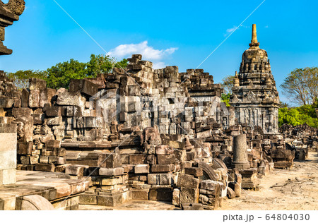 Sewu Temple at Prambanan in Central Java, Indonesia 64804030