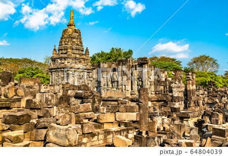 Sewu Temple at Prambanan in Central Java, Indonesia Sewu Temple at Prambanan in Central Java, Indonesia 64804039
