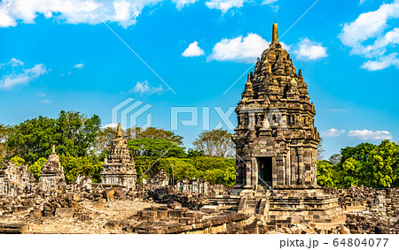 Sewu Temple at Prambanan in Central Java, Indonesia 64804077