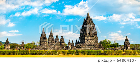 Prambanan Temple near Yogyakarta in Indonesia 64804107
