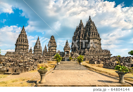 Prambanan Temple near Yogyakarta in Indonesia Prambanan Temple near Yogyakarta in Indonesia 64804144