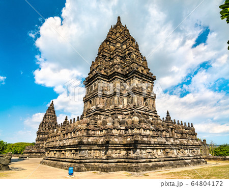 Prambanan Temple near Yogyakarta in Indonesia 64804172