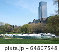 COVID-19 NYC セントラルパーク仮設病院 64807548